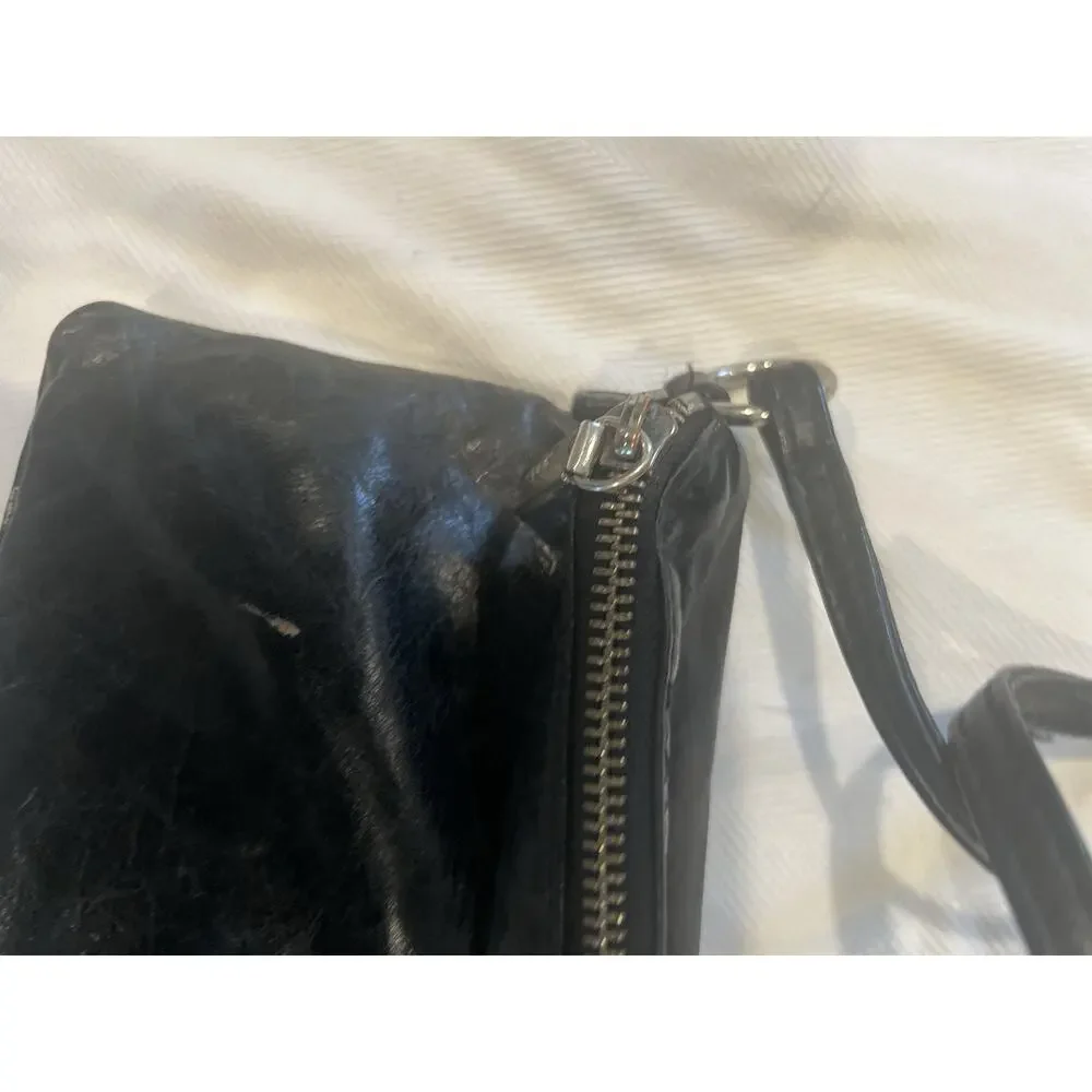 Hobo Wallet Purse Crossbody Black - Picture 2 of 8